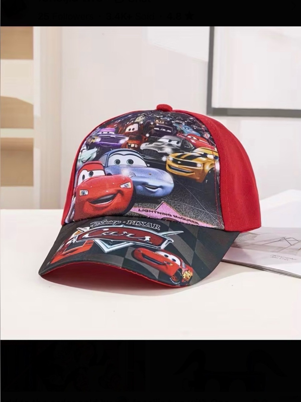 Cars Baseball Hat